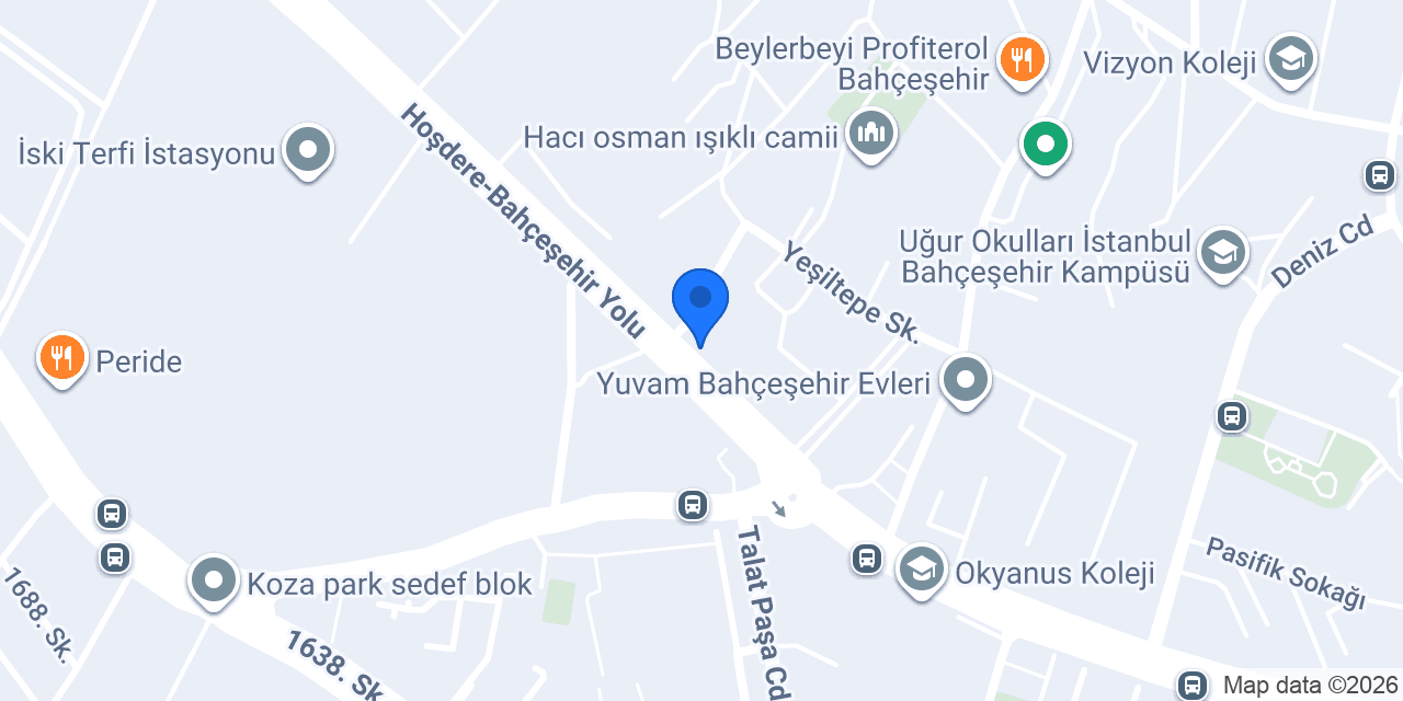 Başak Yapı Market konumu