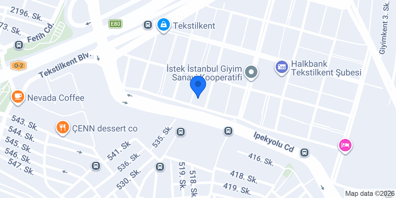 HYK YOL YAPI SAN. VE TİC.A.Ş. konumu