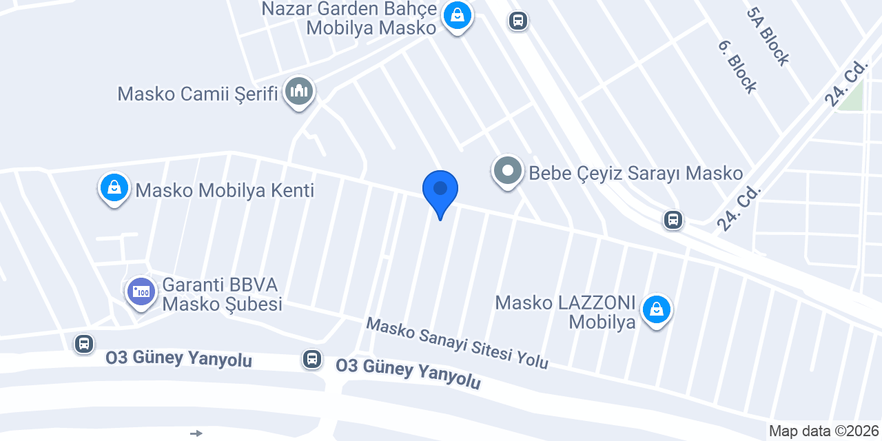 Ravh Design Masko Mağaza konumu