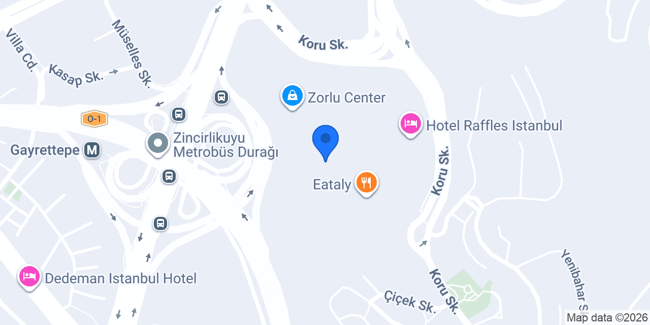 Nev İstanbul konumu