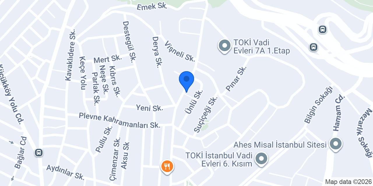 G.O.P Bağlarbaşı CNR TESİSAT konumu