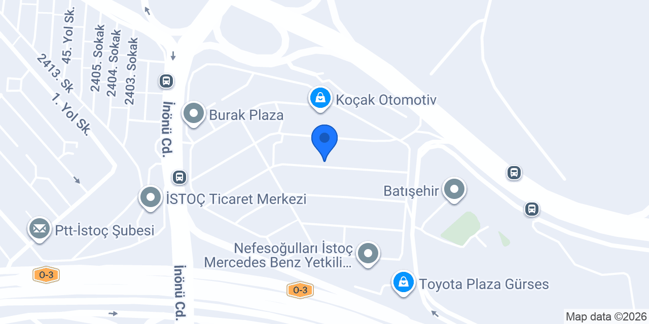 ÇABUK MOTORS konumu