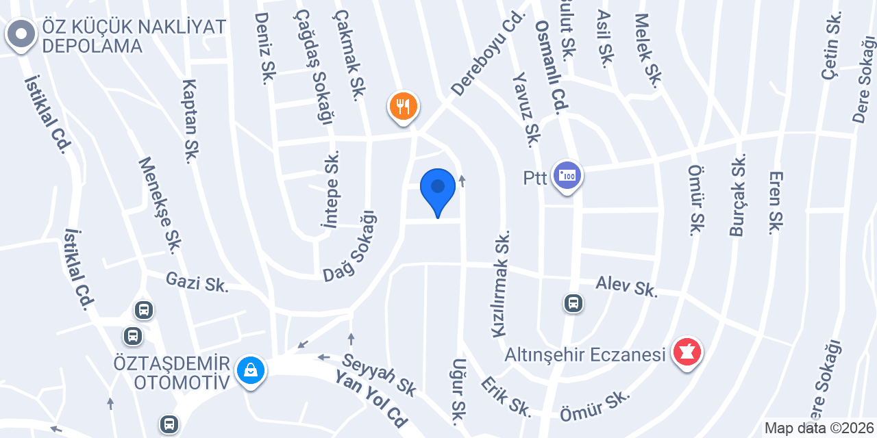 DENİZ ELEKTRİK ALTINŞEHİR konumu