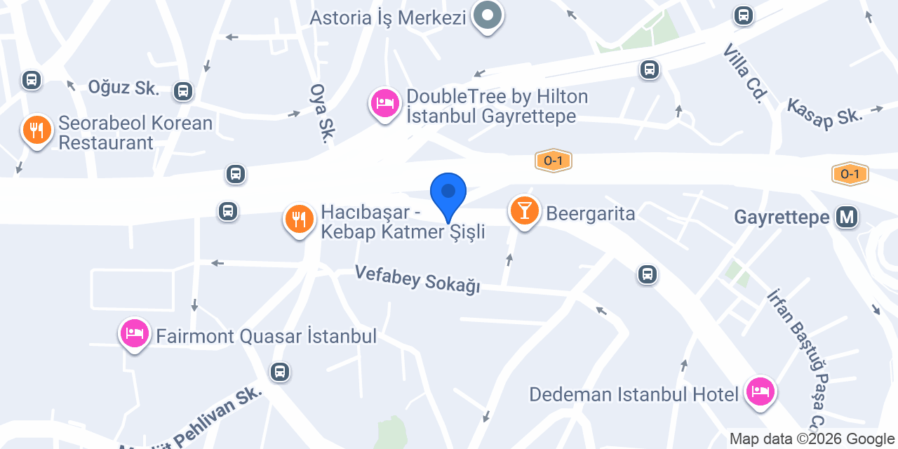 Dülger Hukuk Bürosu konumu