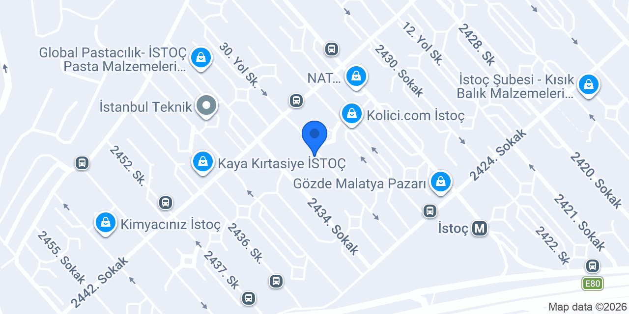 Serinova Plastik İstoç Şube konumu