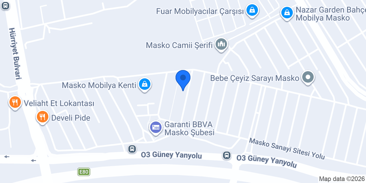 Başaran Ofis konumu