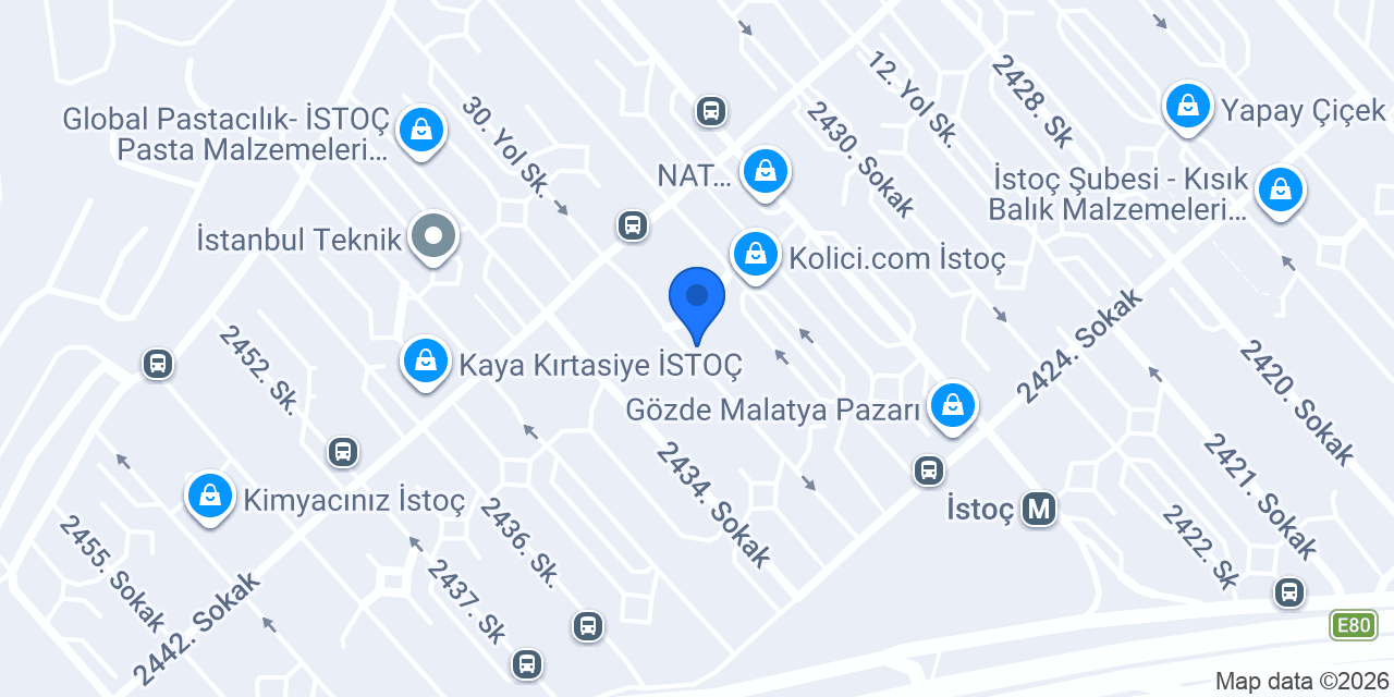Akgül Hırdavat konumu