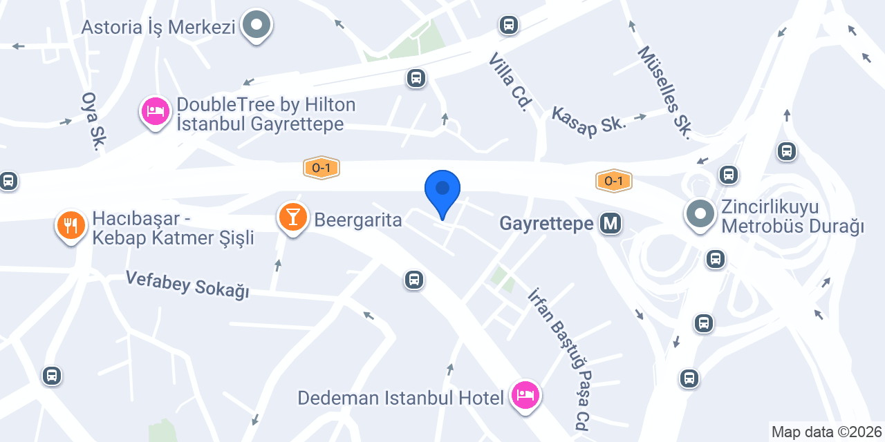 E3TAM A.Ş. konumu