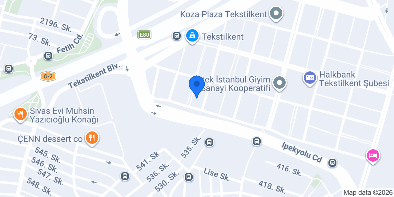 Gizem Tekstil konumu