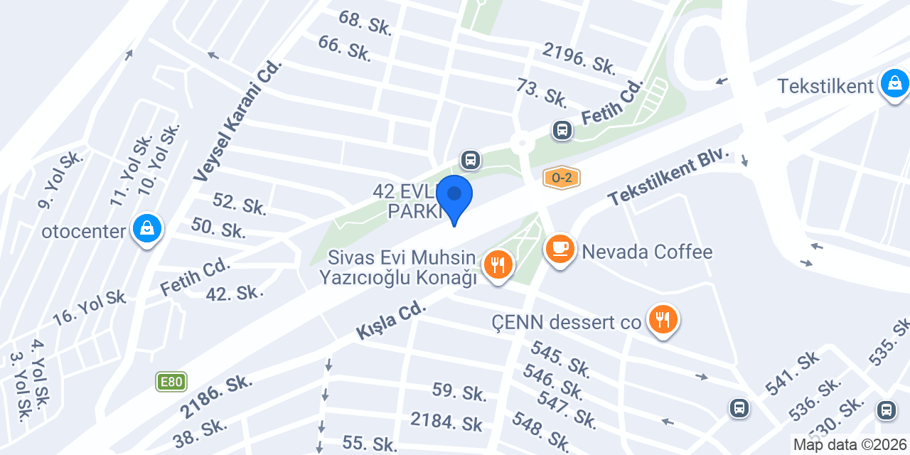 58 Yörem Sivas köftesi konumu