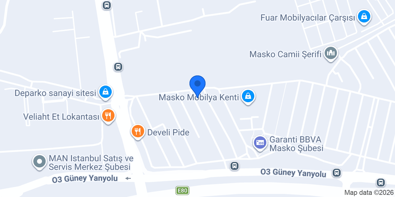 Arya Component Ofis Koltuk Tekerleri konumu