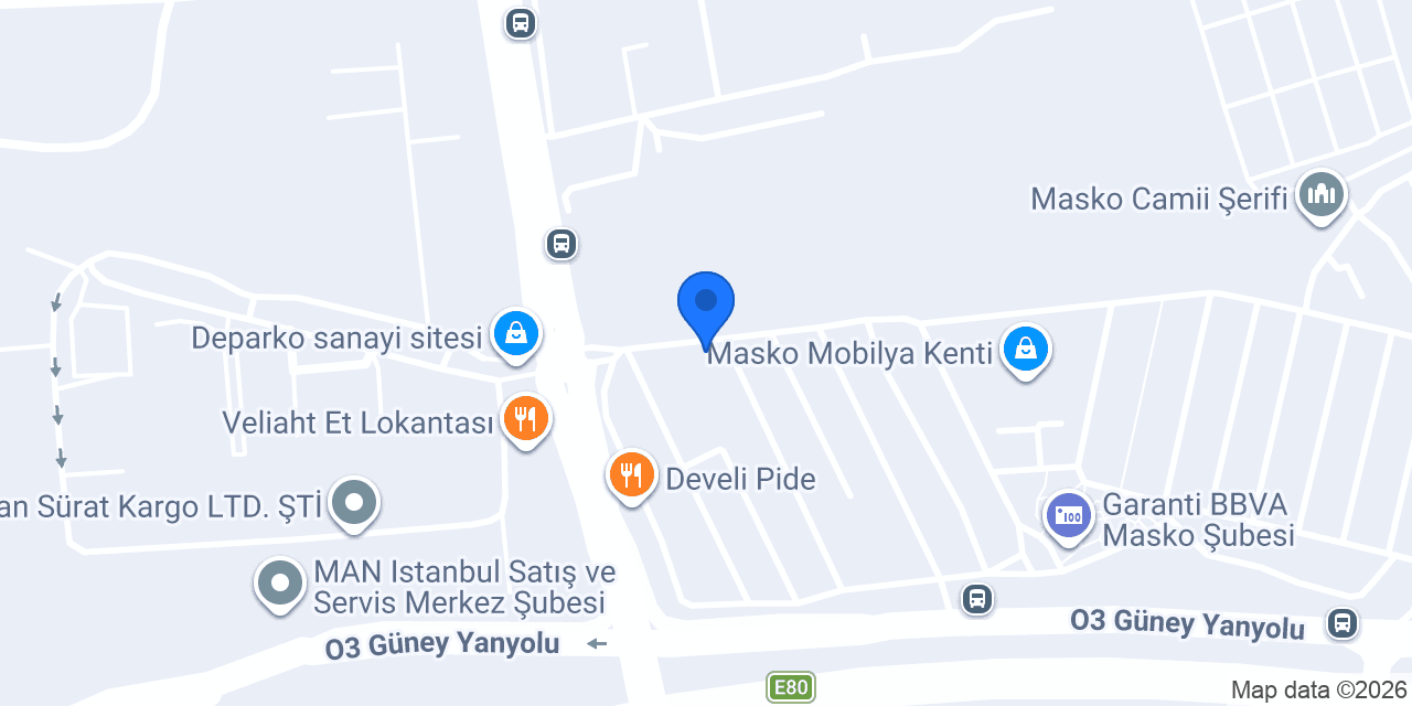 Konfull Büro Mobilya konumu