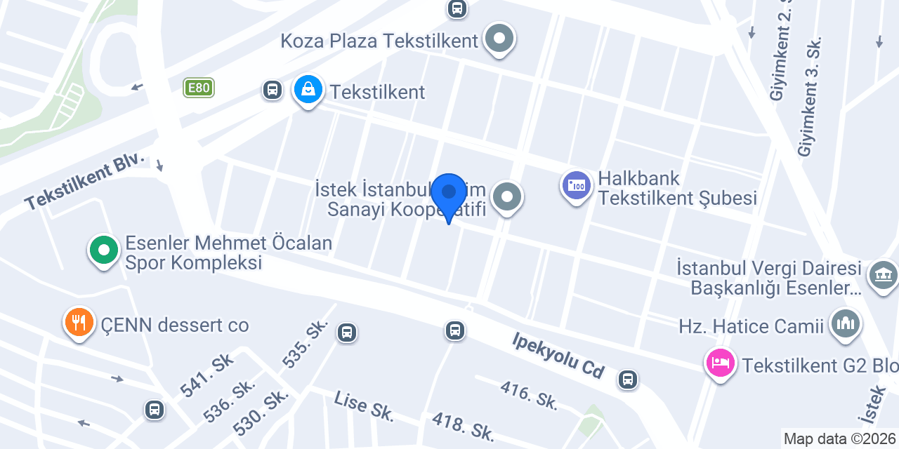 Lecce Pen Kalemcilik Tic.A.Ş. konumu