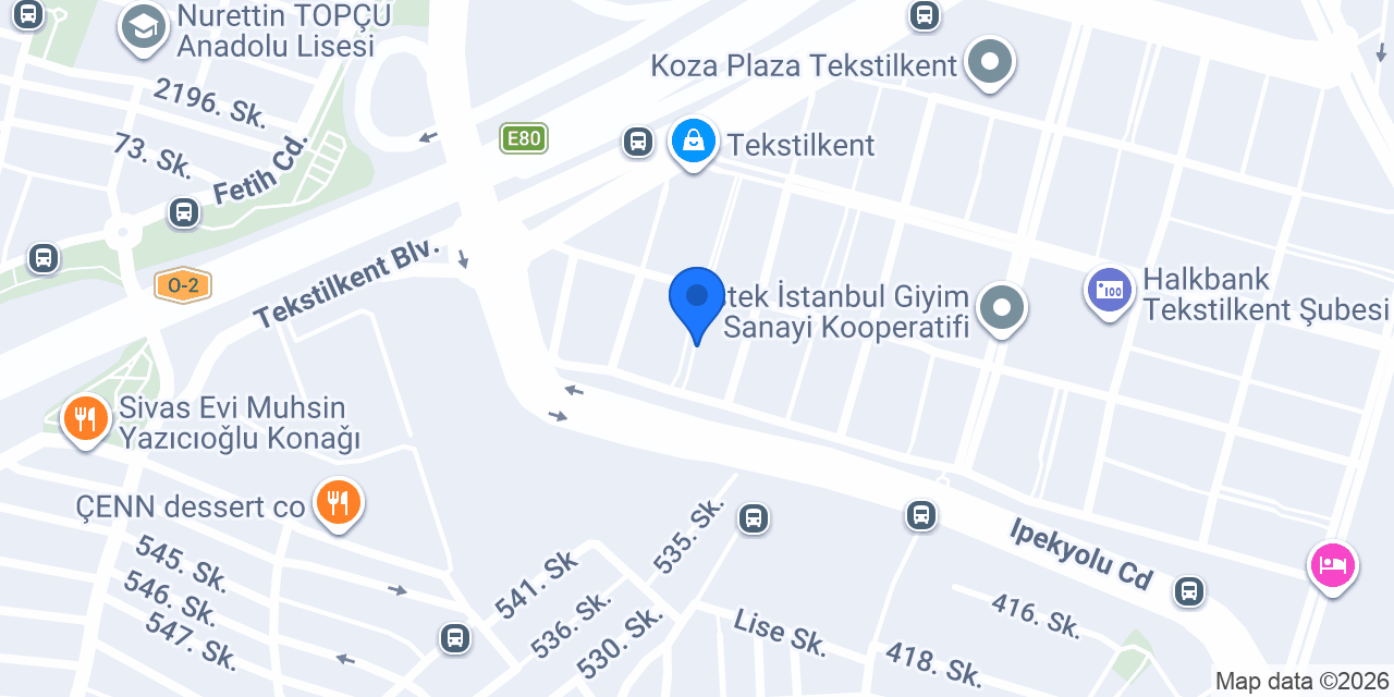 Candy Oyuncak konumu