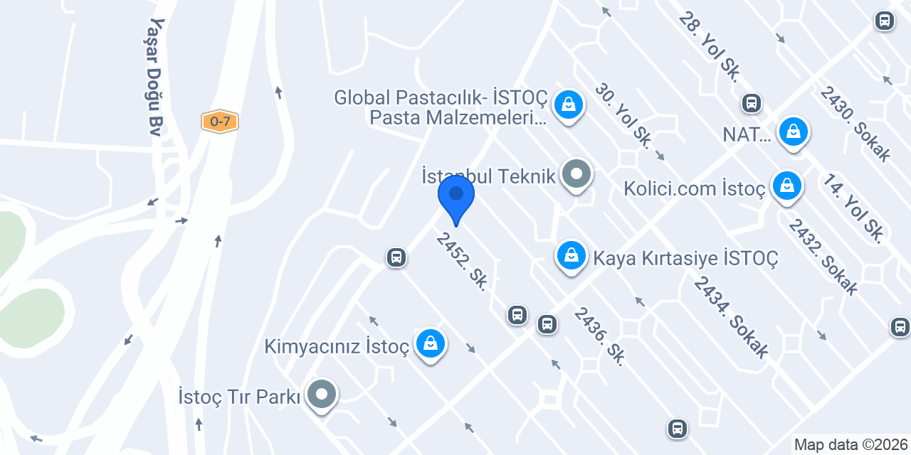 Anadolubank İstoç Şubesi konumu