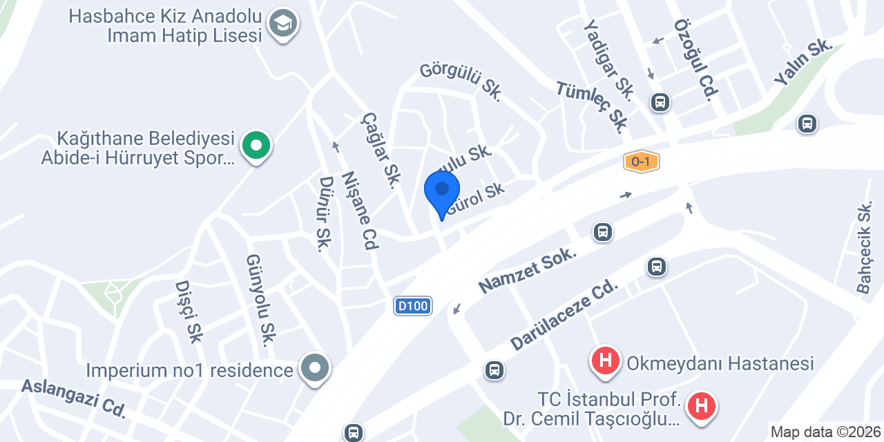 ENTEK YAPI A.Ş. konumu