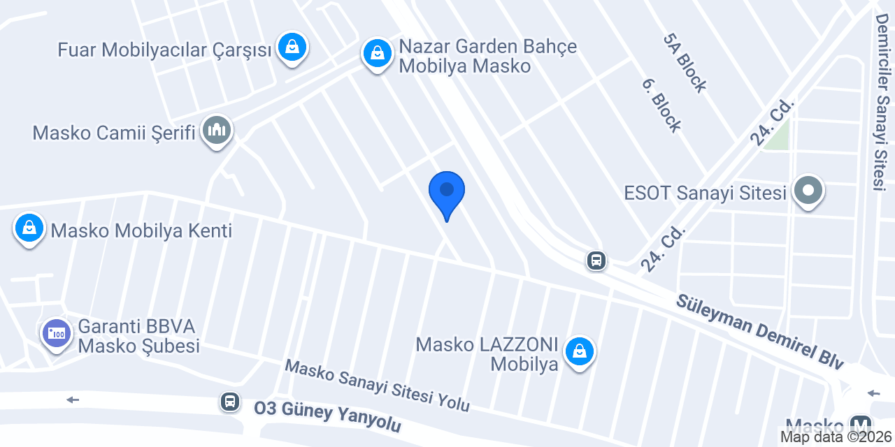 Engince Mobilya Masko2 konumu