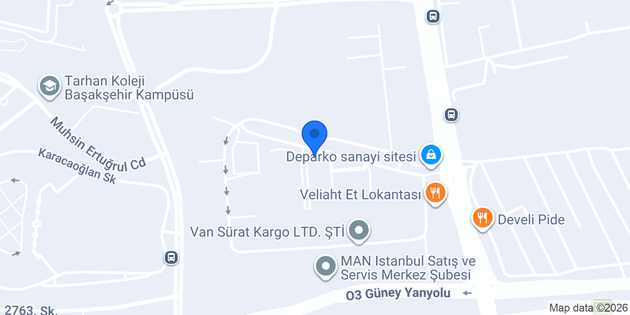 Sergen Yapı Dekorasyon (Başakşehir Depo) konumu