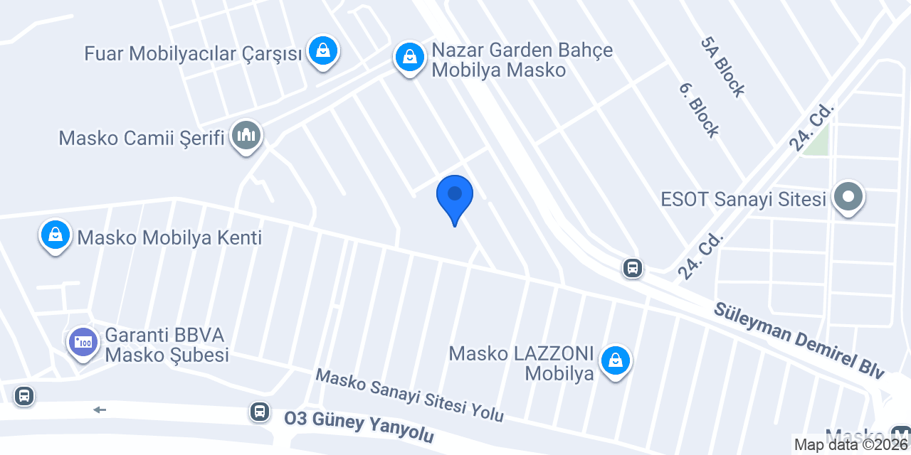PALMERA | MASKO konumu
