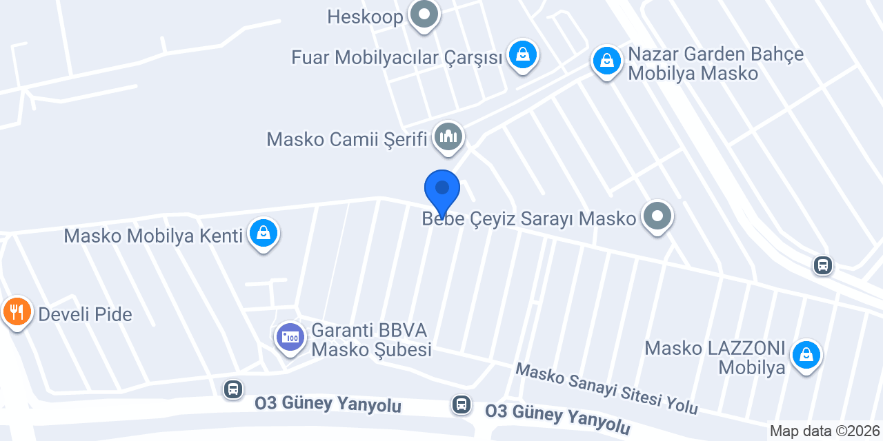 Ercanlar Yapı Mobilya Aksesuarları konumu
