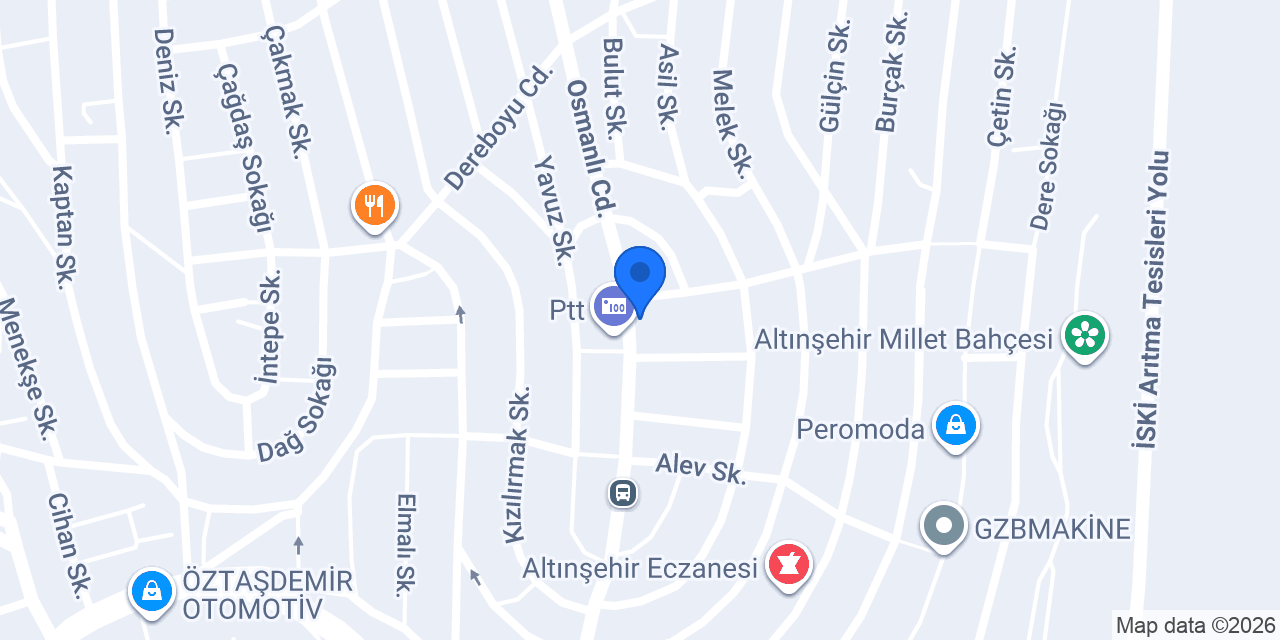 Baran ekmek ve pasta konumu