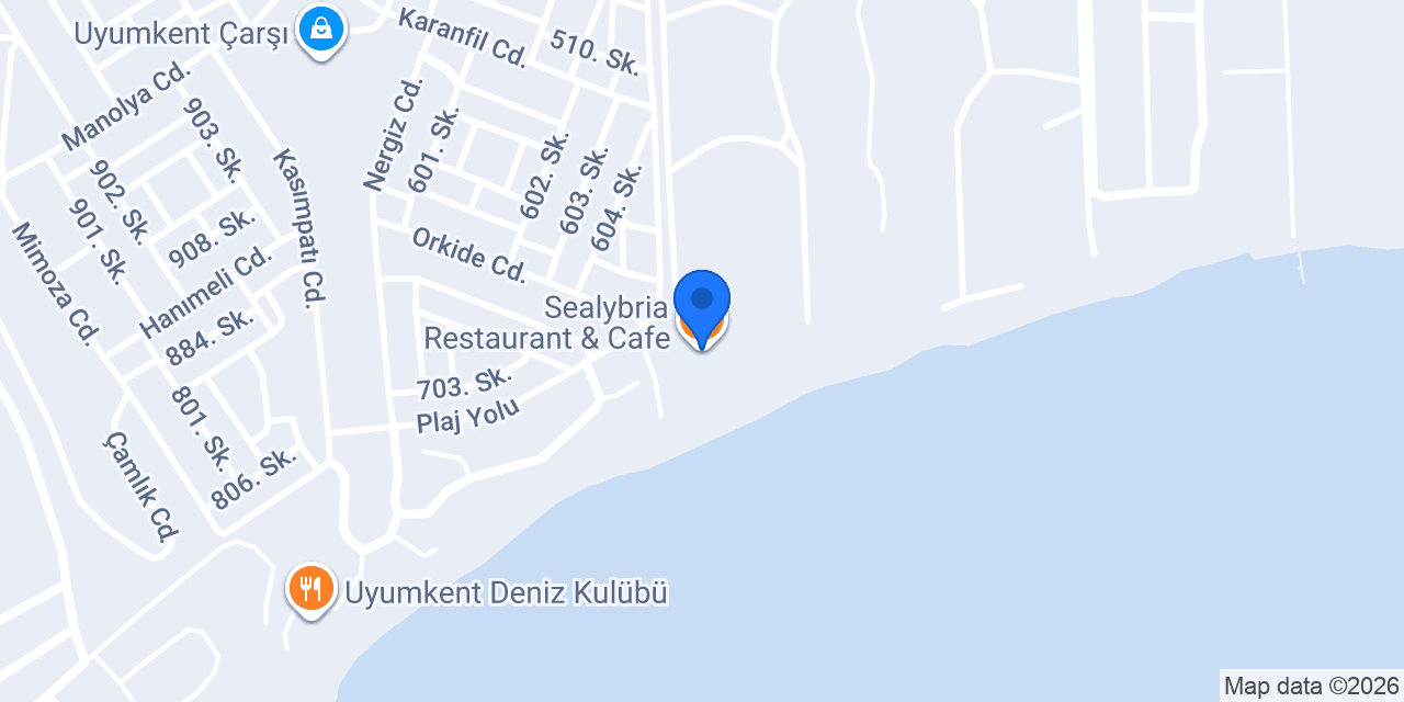Sealybria Restaurant & Cafe konumu