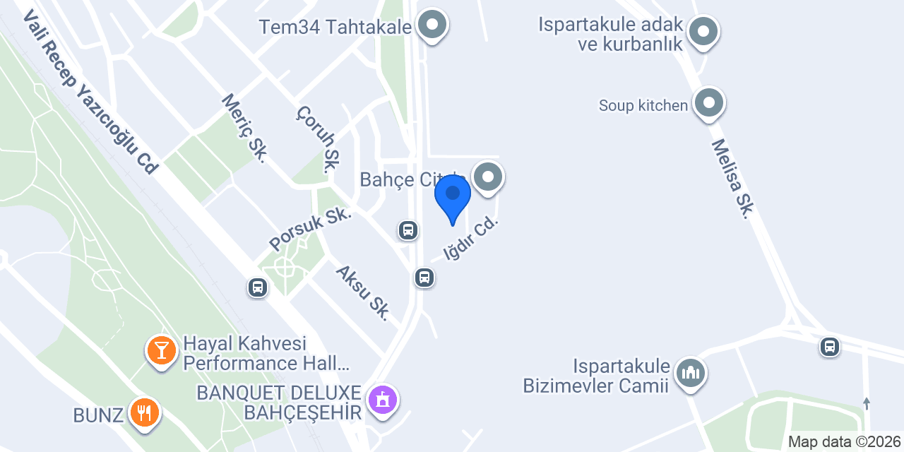 Reyhan çiçek evi konumu