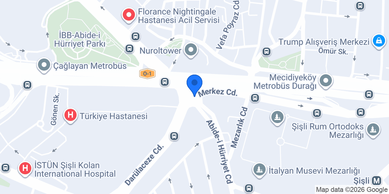 Sisli Estetik konumu