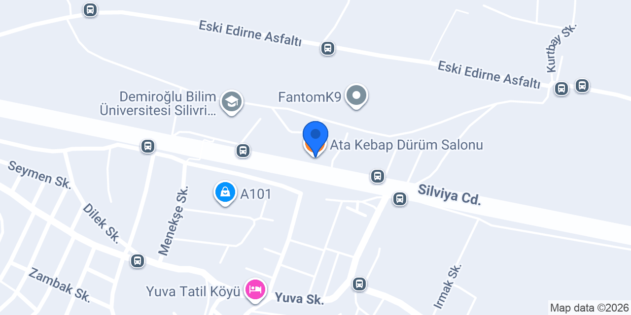 Ata Kebap Dürüm Salonu konumu