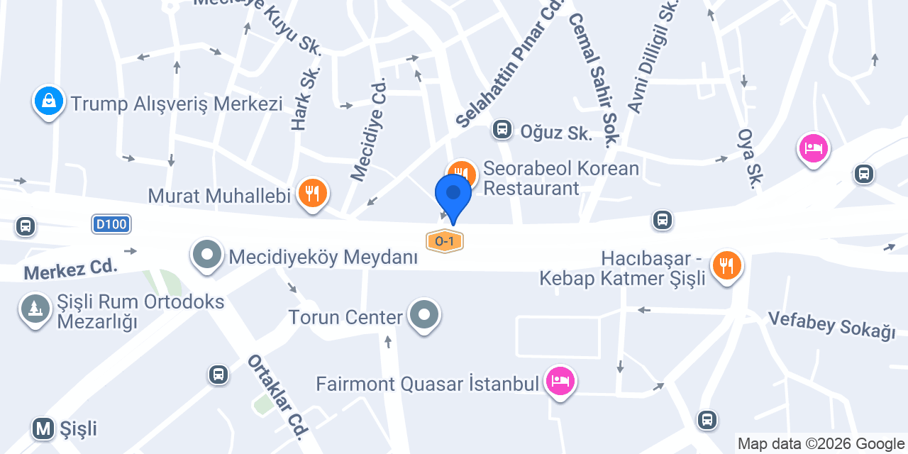 CHP Şişli İlçe Başkanlığı konumu