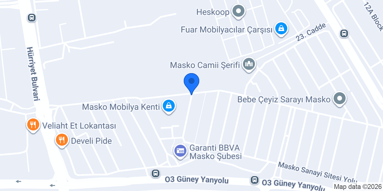 NOYA AYDINLATMA konumu