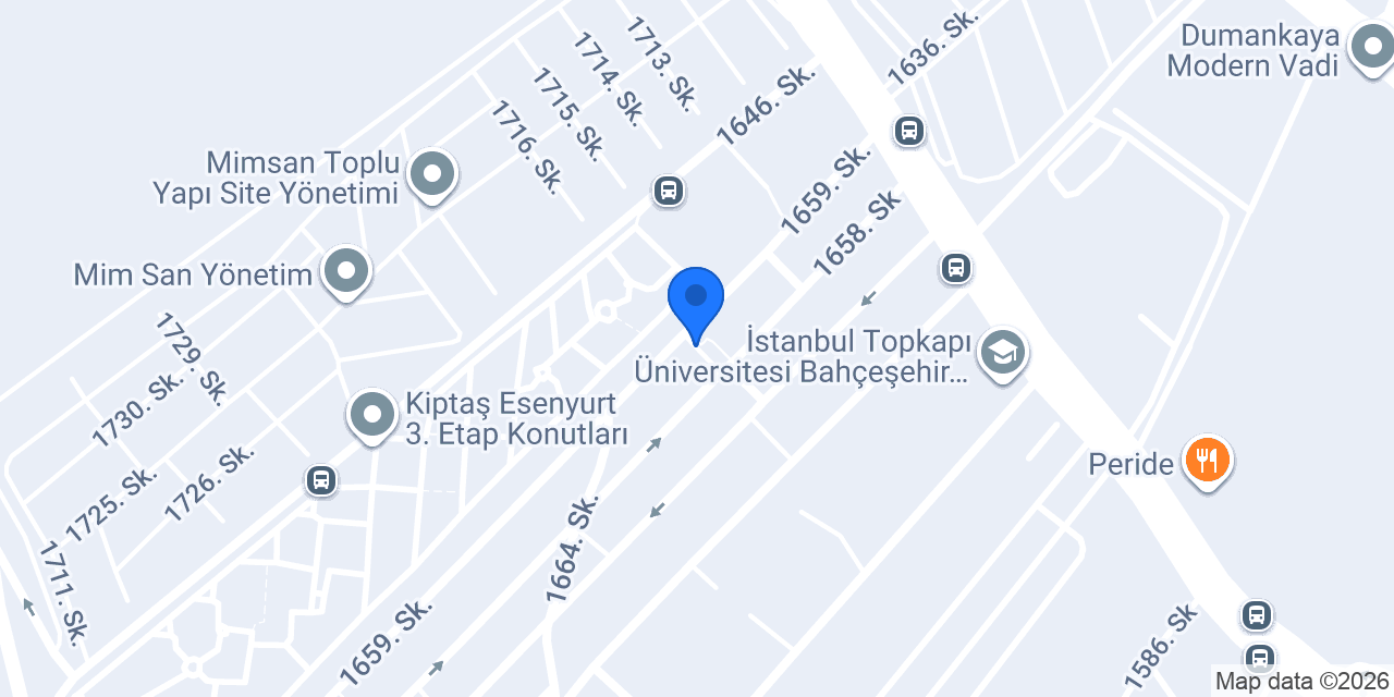 Sümbül Çiçekçilik & Peyzaj Bahçeşehir konumu