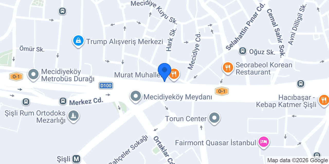 Bambi Cafe Mecidiyeköy konumu