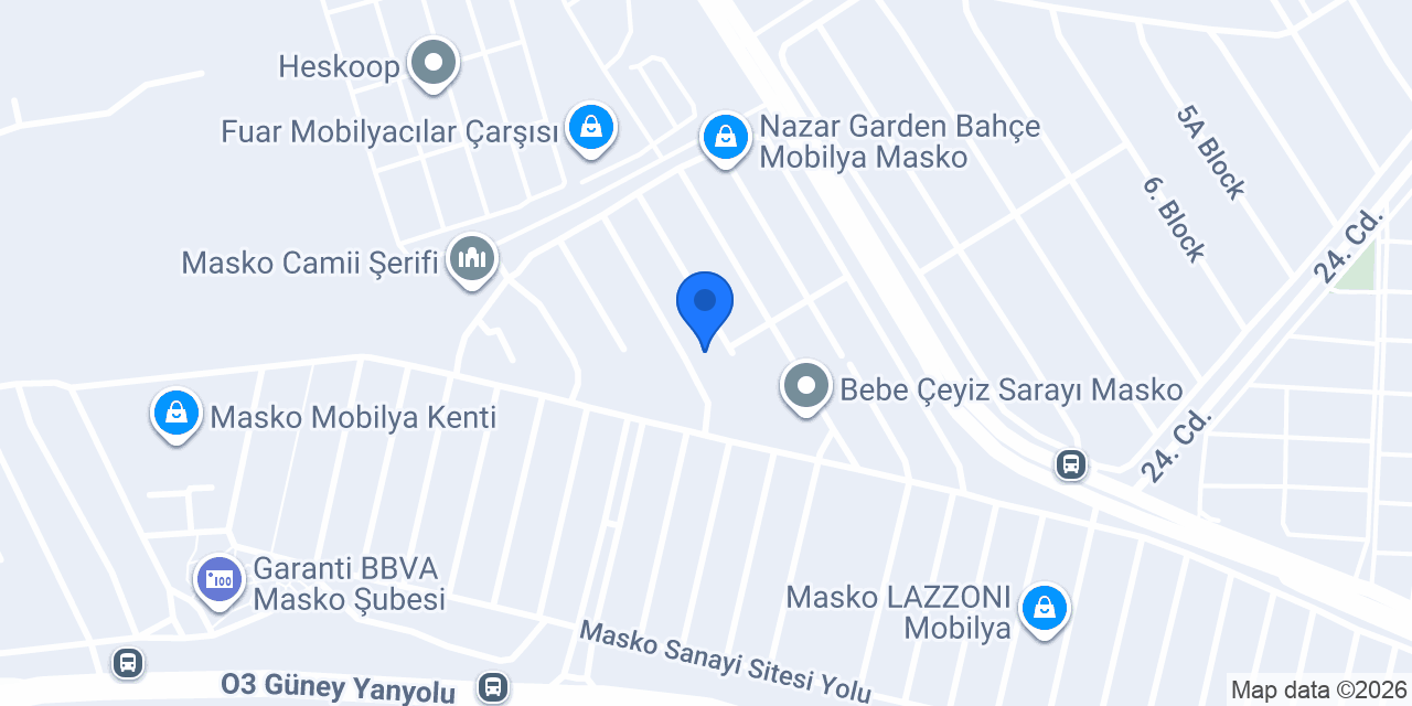 Akr Ofis Mobilyaları konumu