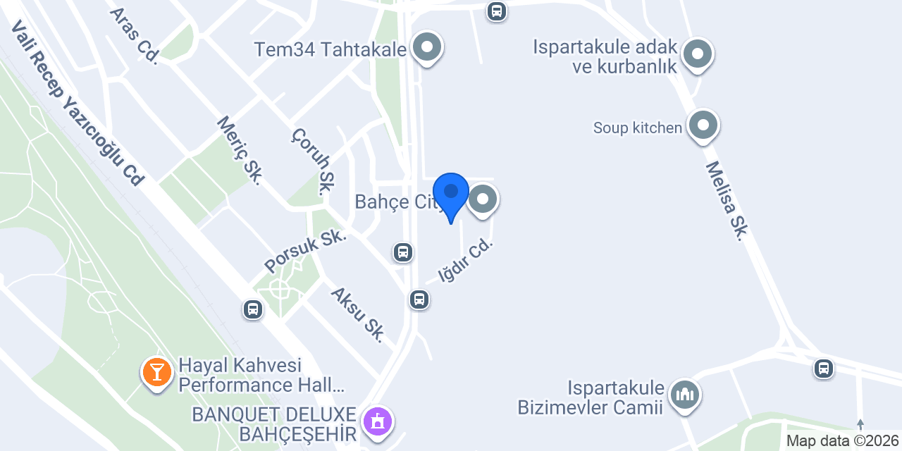 Caju Clay Seramik Atölyesi konumu