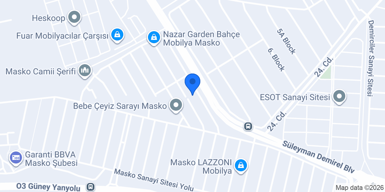 Bismot Mobilya konumu