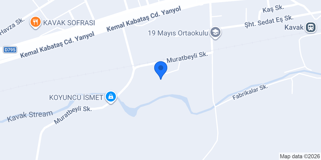 Dörtler Parke Fabrikası konumu