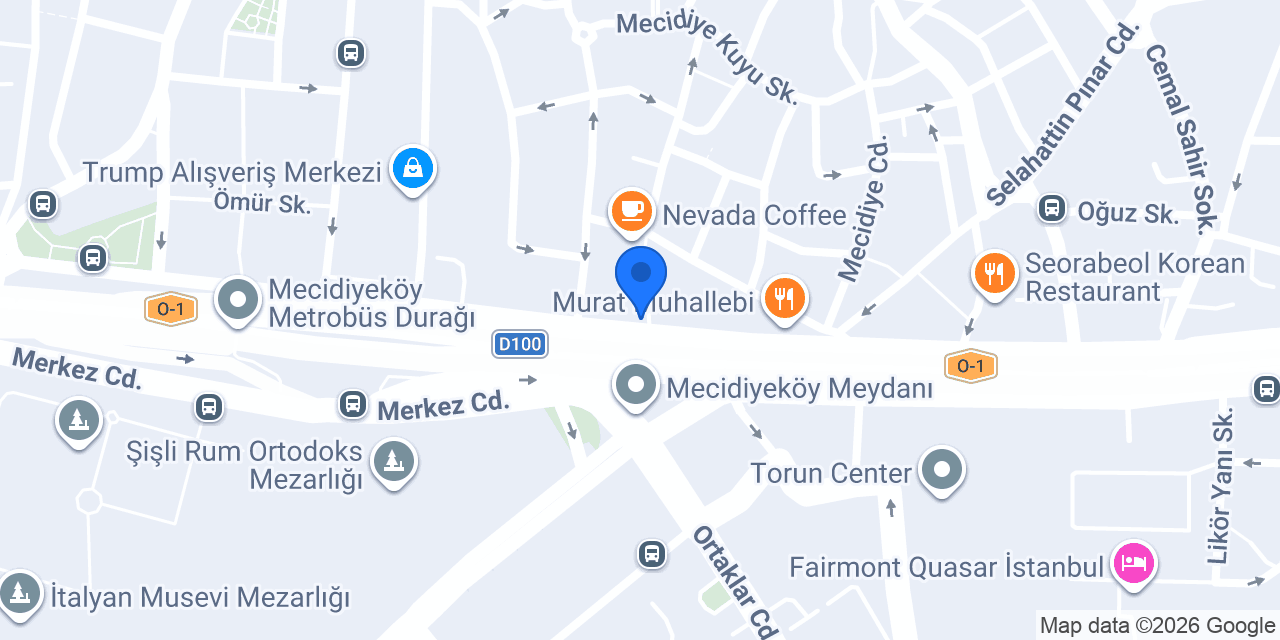 Şişli İlçe Emniyet Müdürlüğü konumu
