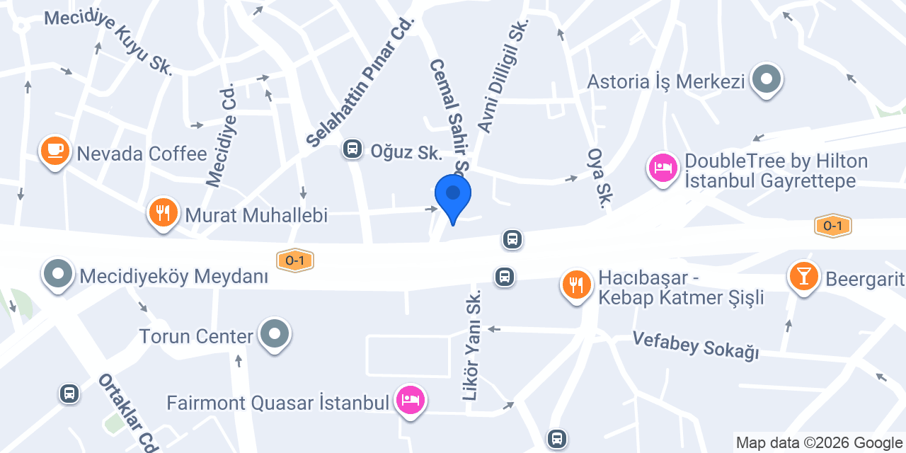 Garanti BBVA Mecidiyeköy Şubesi konumu