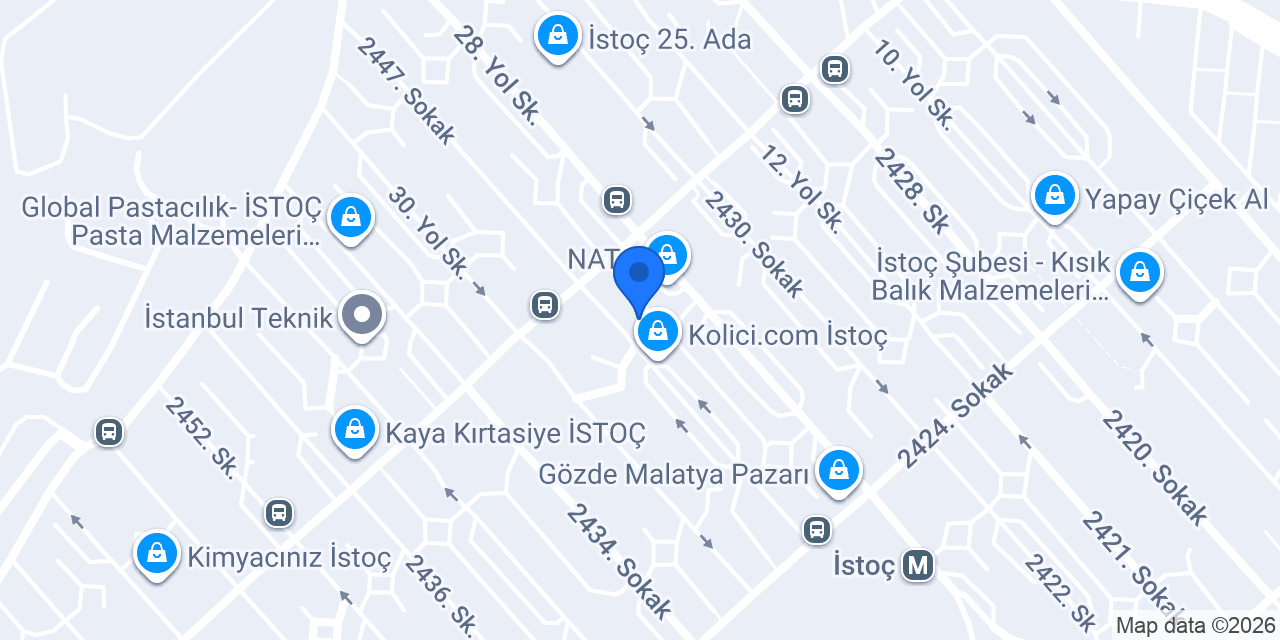 Bereket Şarküteri konumu