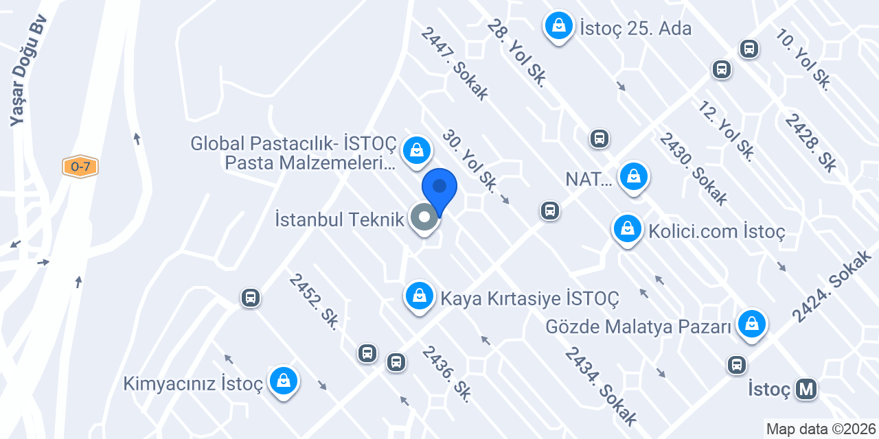 İstoç'ta Toptan Hırdavat konumu
