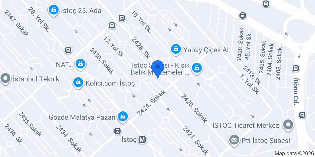 ToruToys İstoç konumu