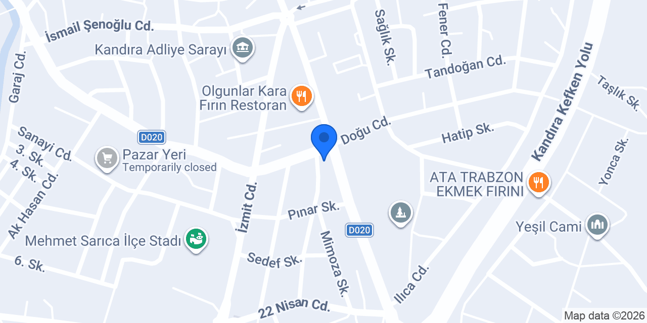 Koçyiğit Kasap konumu