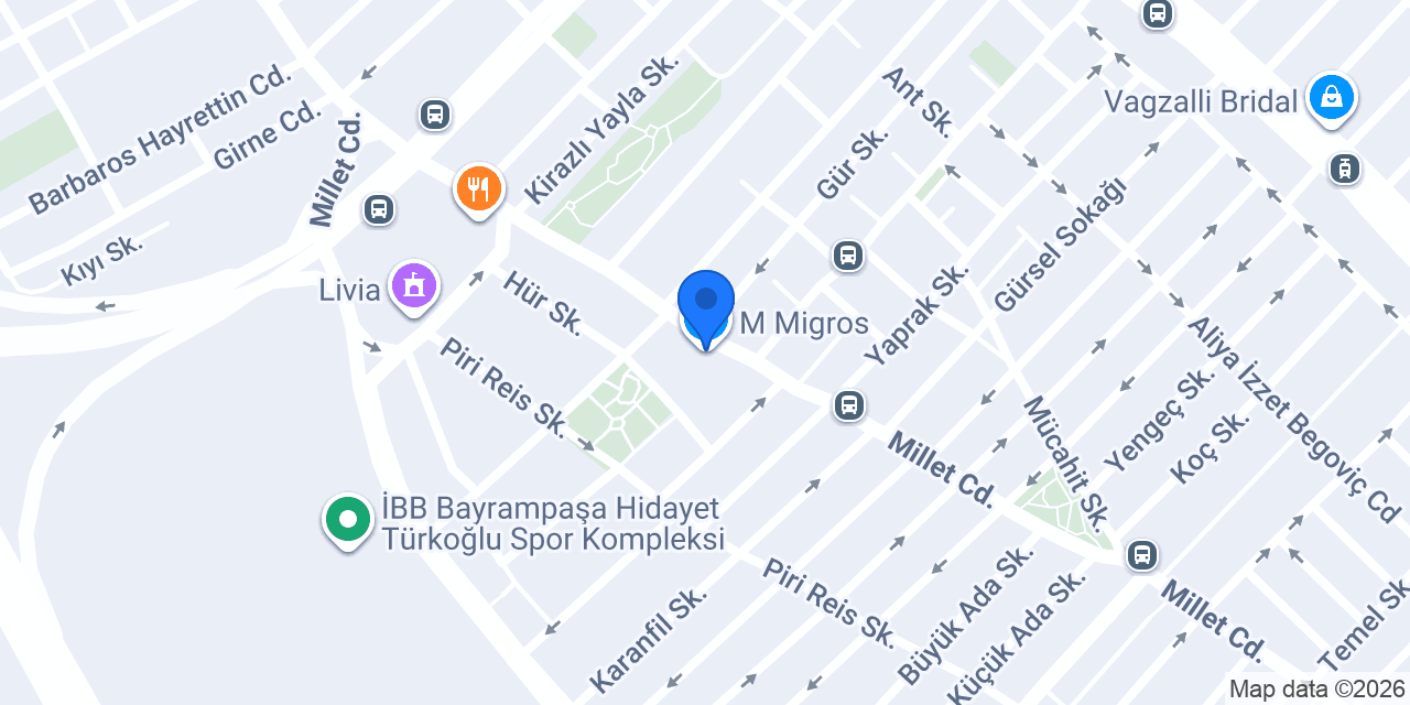 M Migros konumu