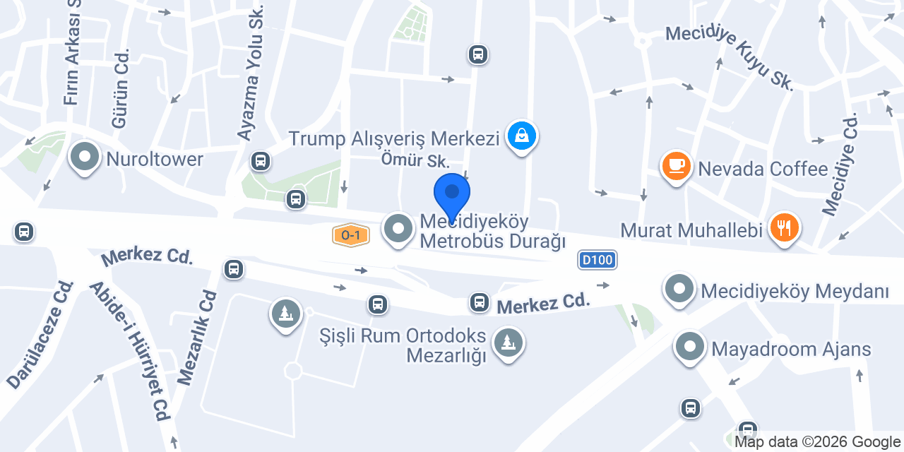 Estetrend Saç Ekim Merkezi konumu