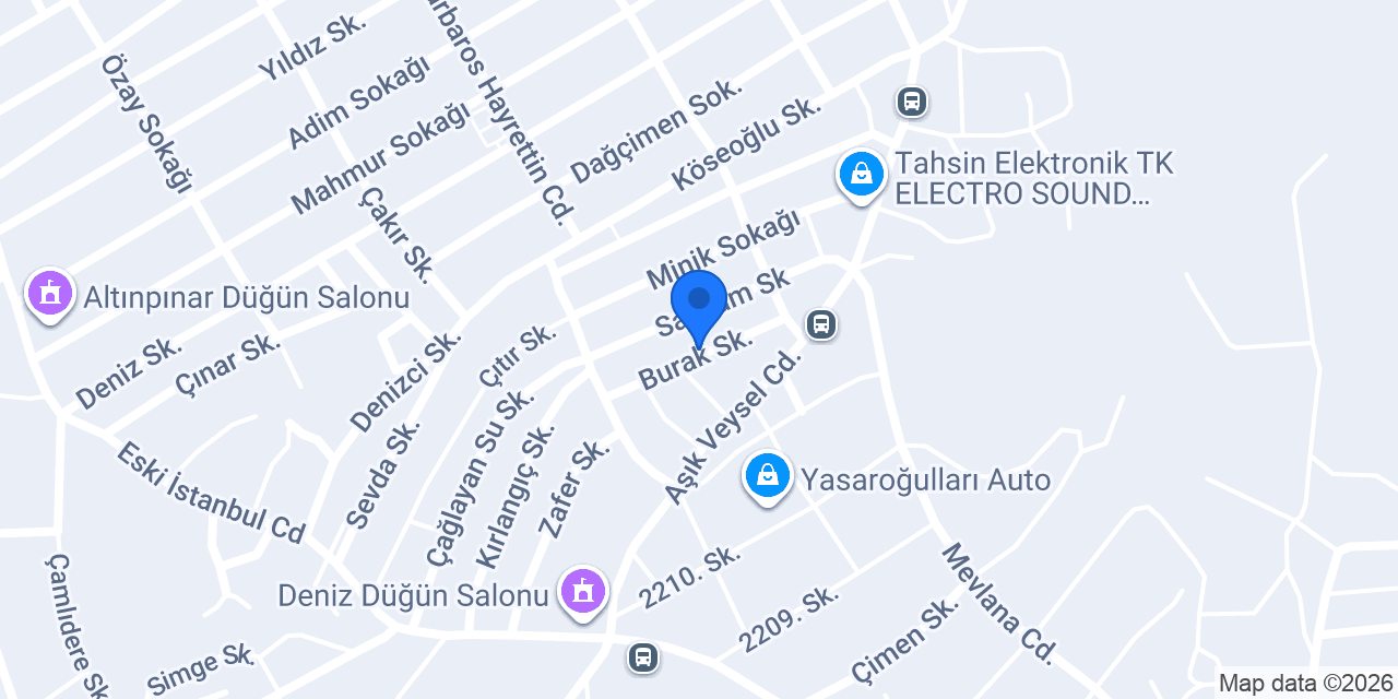 Yaşar elektrik konumu