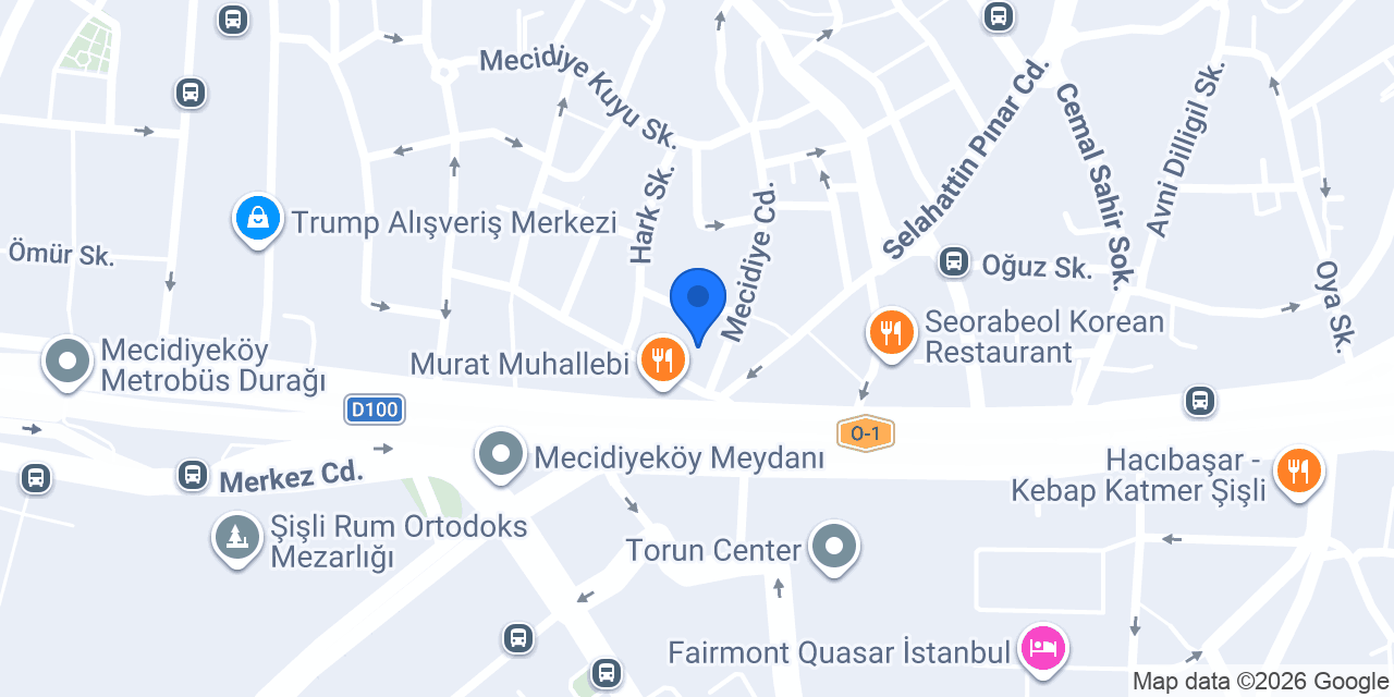 Otel Mecidiye konumu