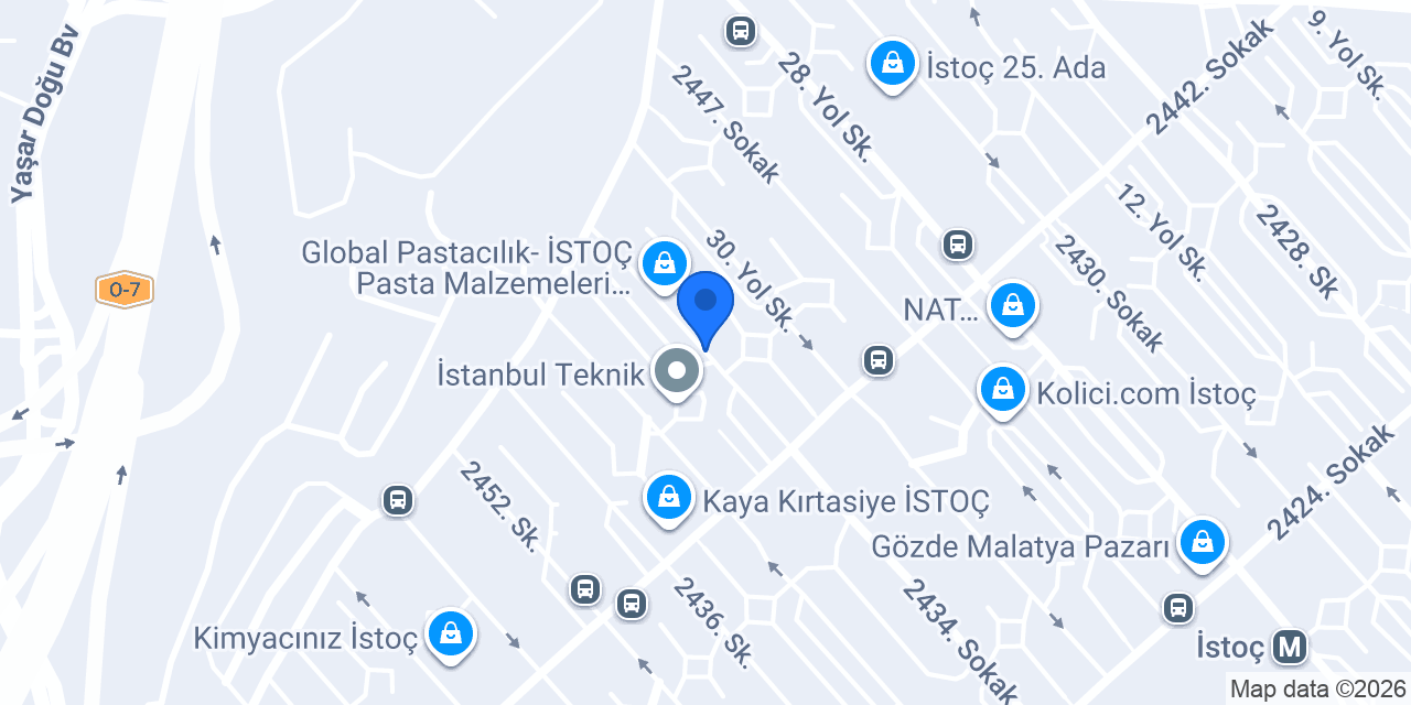 Taşkın Ticaret Sanayi konumu