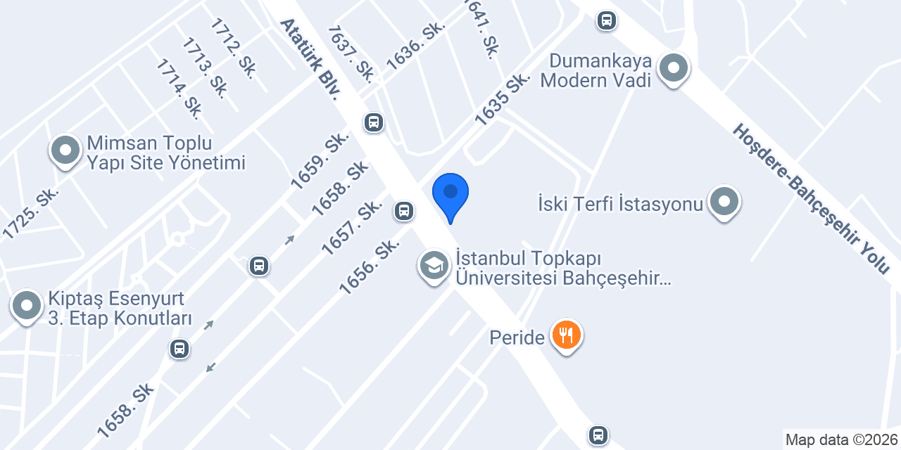 Online Matbaa Promosyon Tabela konumu