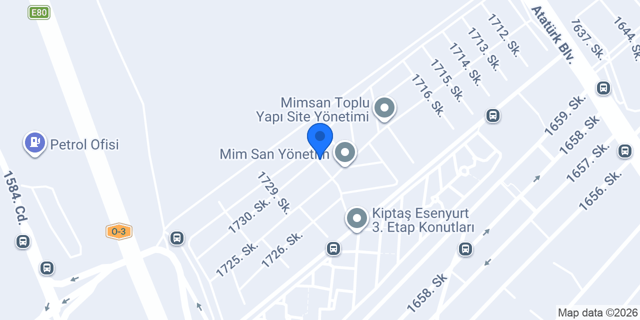 A.M.G KOZMETİK konumu